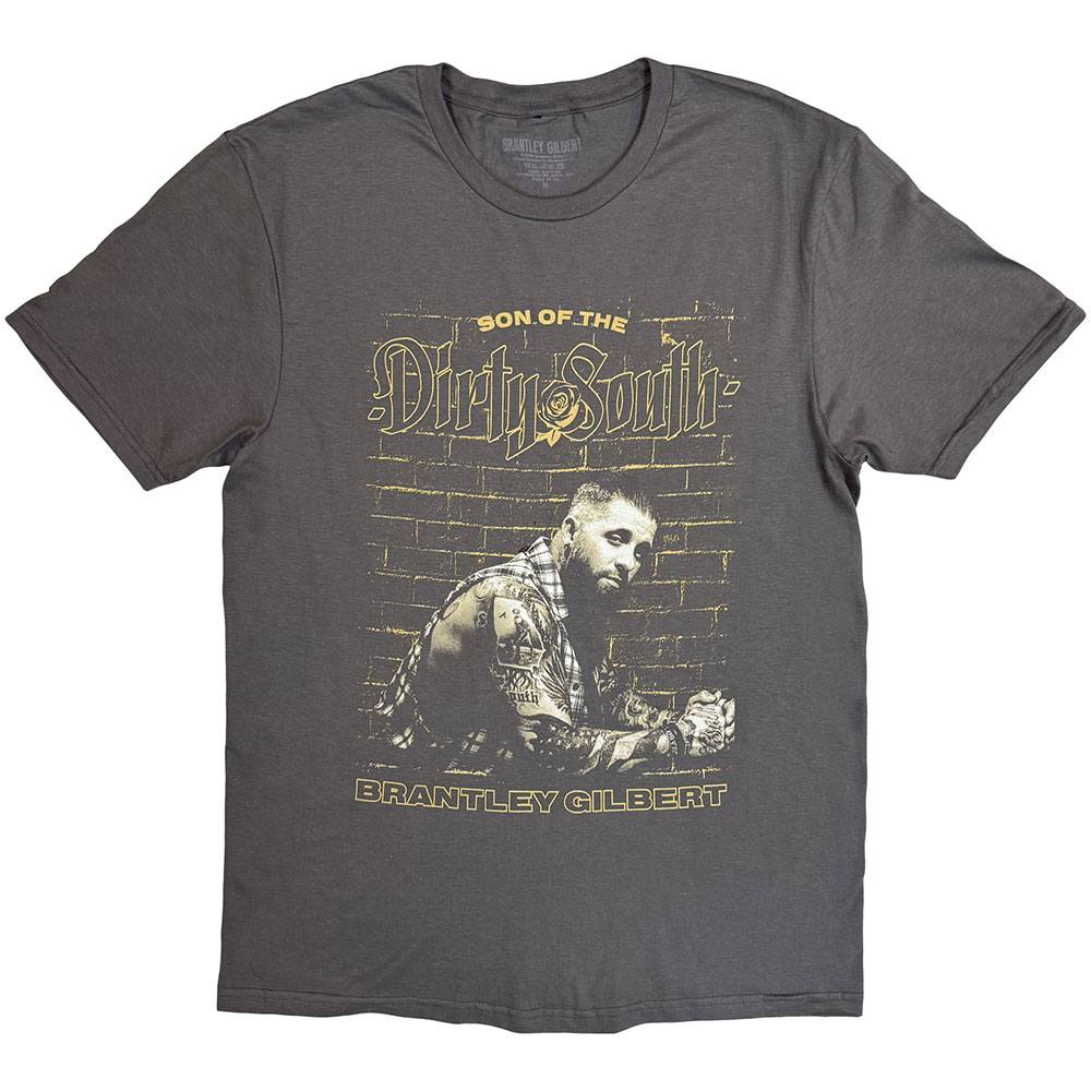 Brantley Gilbert - Dirty South Tshirt Homme - Gris